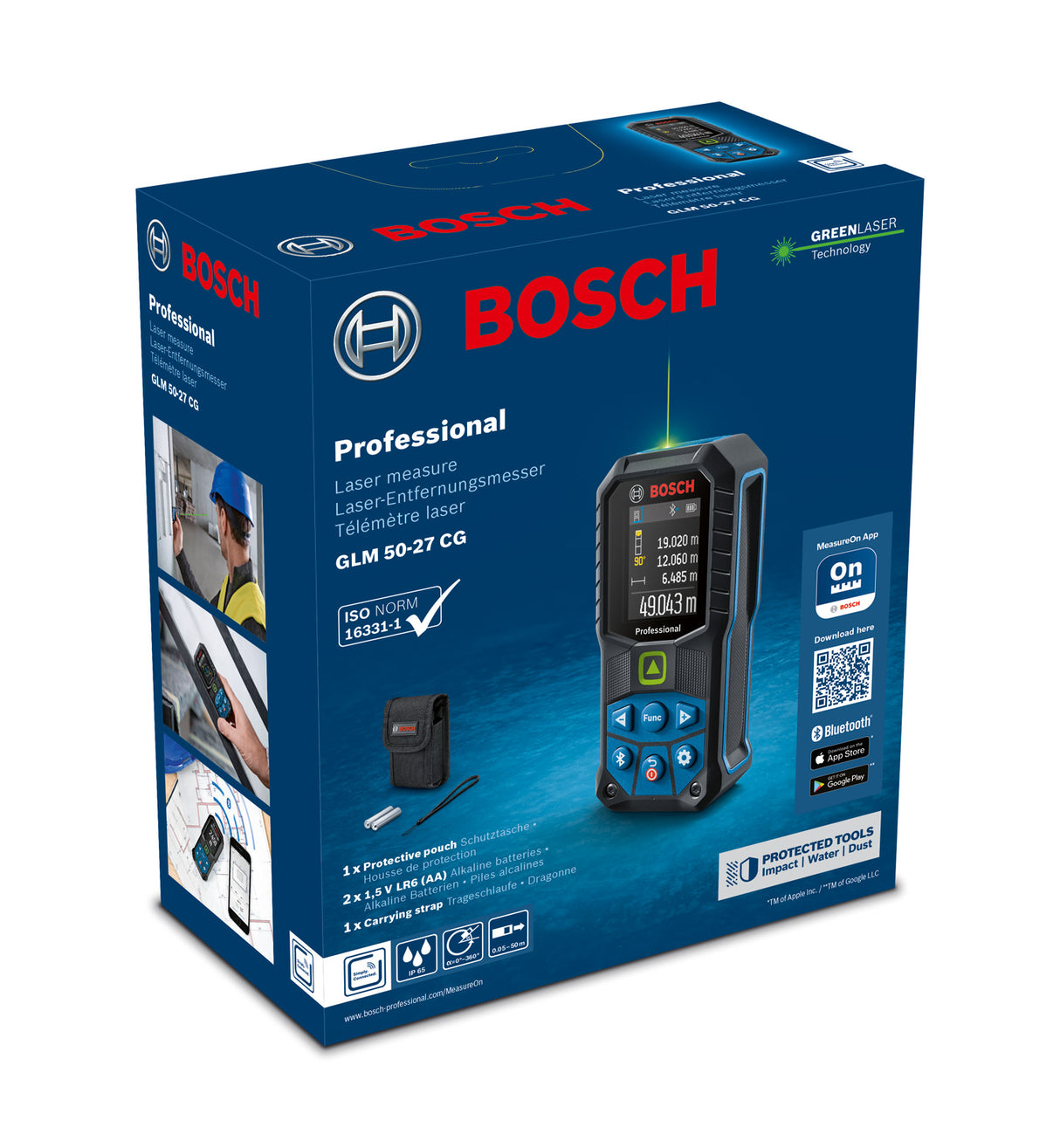 Bosch Laser Rangefinder GLM 50-27 CG