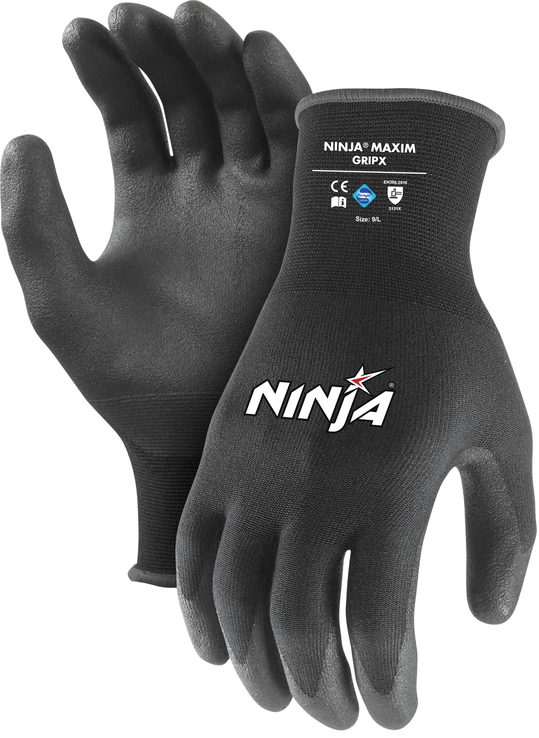Ninja Maxim GripX HPT Gloves 5-13 (Pair) - Standard - 12