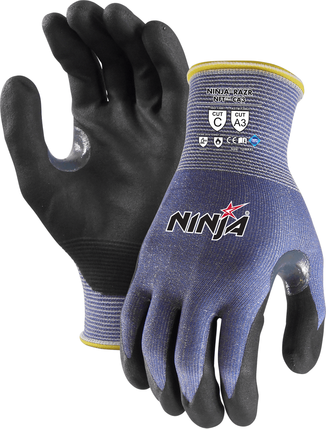 Ninja Razr NFT CUT C Gloves 7 - 11 (Pair) - Standard - 06