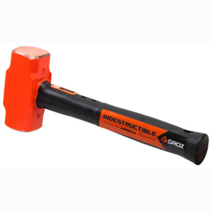 Groz Indestructible Handle Copper Head Hammer 4lb