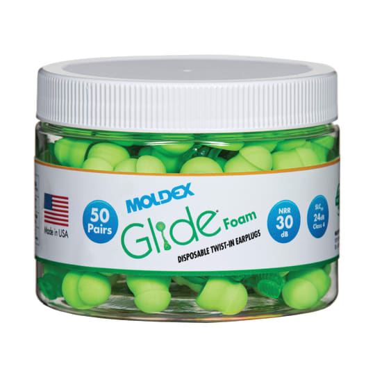 Moldex Foam Earplug 6686 Cannister Jar-Pack of 50 pairs-Pack