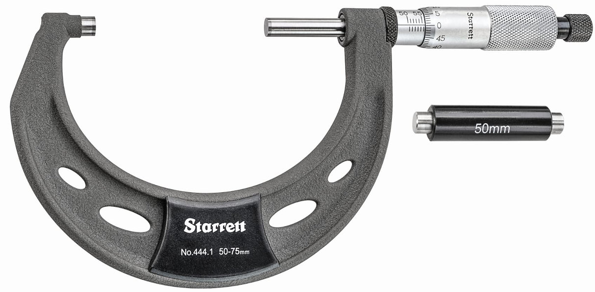 Starrett Outside Micrometer 444MXRL-75 50-75mm