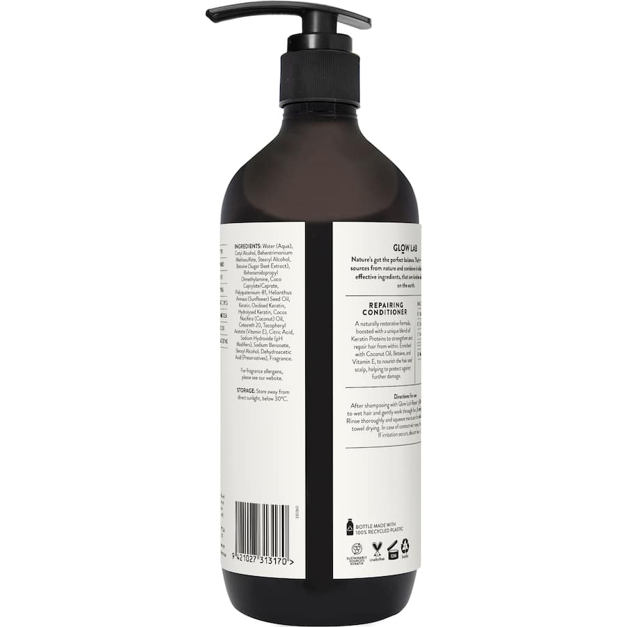 Glow Lab Conditioner Repairing Pump 600mL