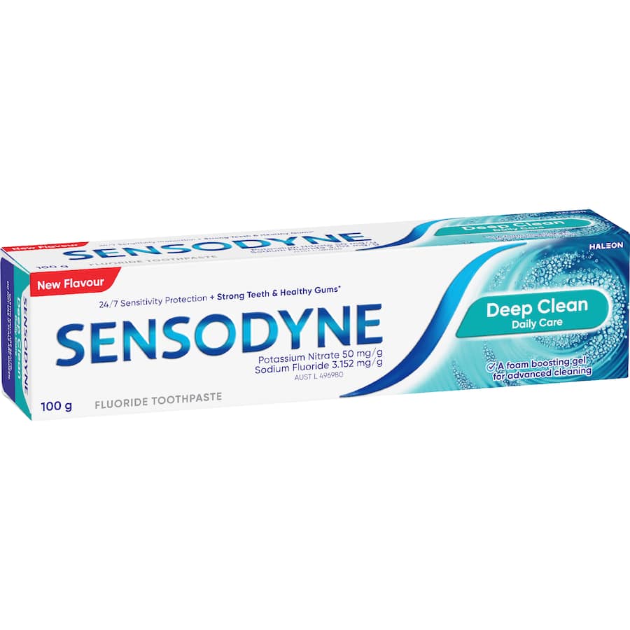 Sensodyne Toothpaste Sensitivity + Deep Clean 100g