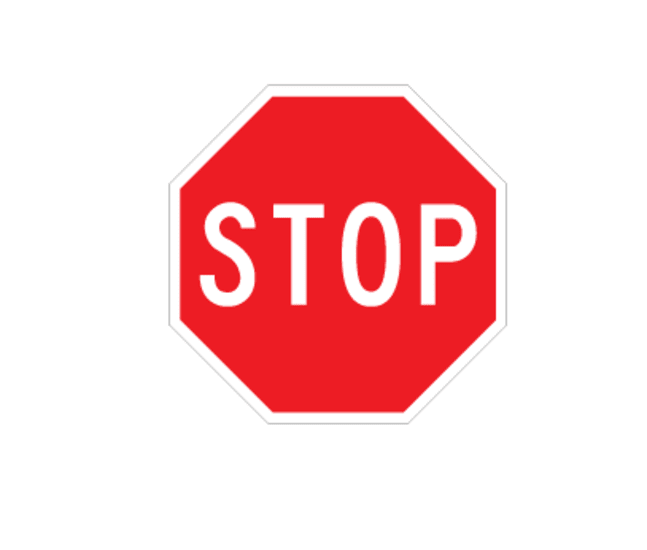 SIGN | PRIORITY STOP (Each)