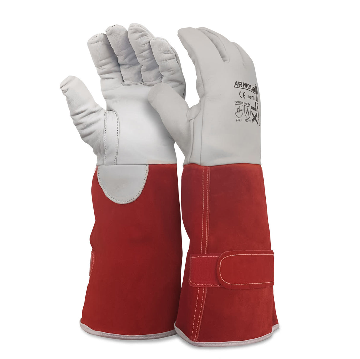Leather Tig Kevlar Lined Welding Glove (Pair) - Standard (Size: M)