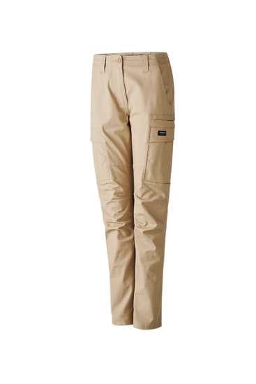 KingGee, Women's Workcool Pro Pant, K43012-Straight fit - Khaki - Size: 16