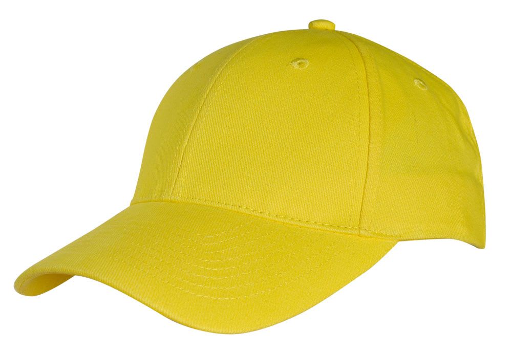 Legend Life, Heavy Brushed Cotton Cap, 4171 - Yellow