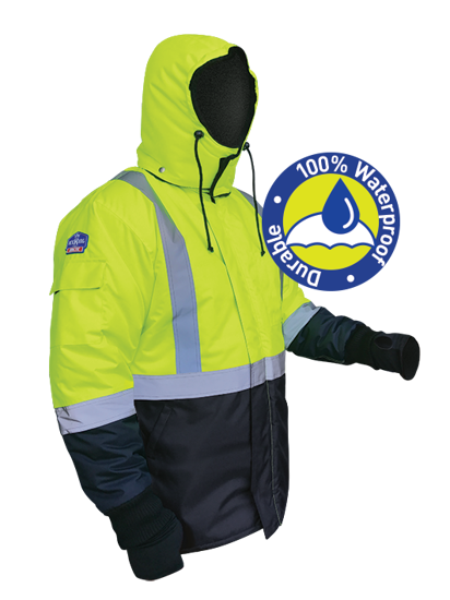 Armour Safety, IceKing Freezer Jacket, FGIKYNJ (Each) - - Size: S/M