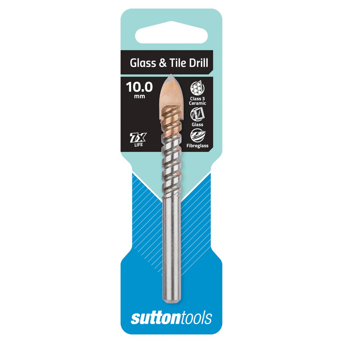 Sutton Glass & Tile Drill 10.0mm (Each)