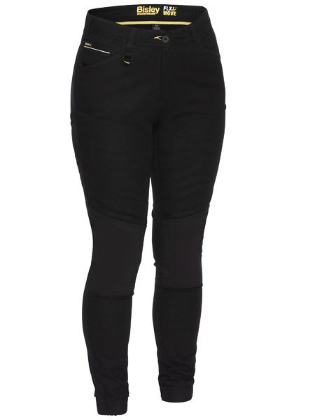 Bisley, Women's FLX & MOVE Stretch Shield Pant (Pair) - Black - Size: 24