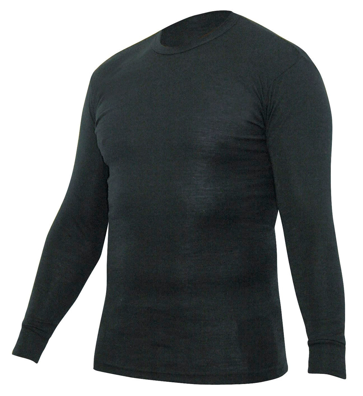 Thermerino, Long Sleeve Crew Neck Thermal Top - Navy - 6XL