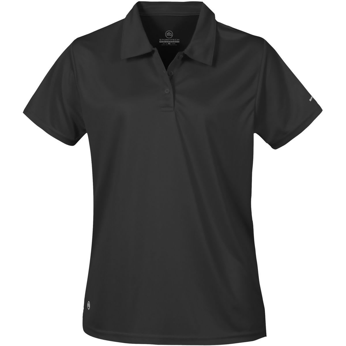 Stormtech, Women's Apollo H2X-Dry Polo - Black (Size: S)