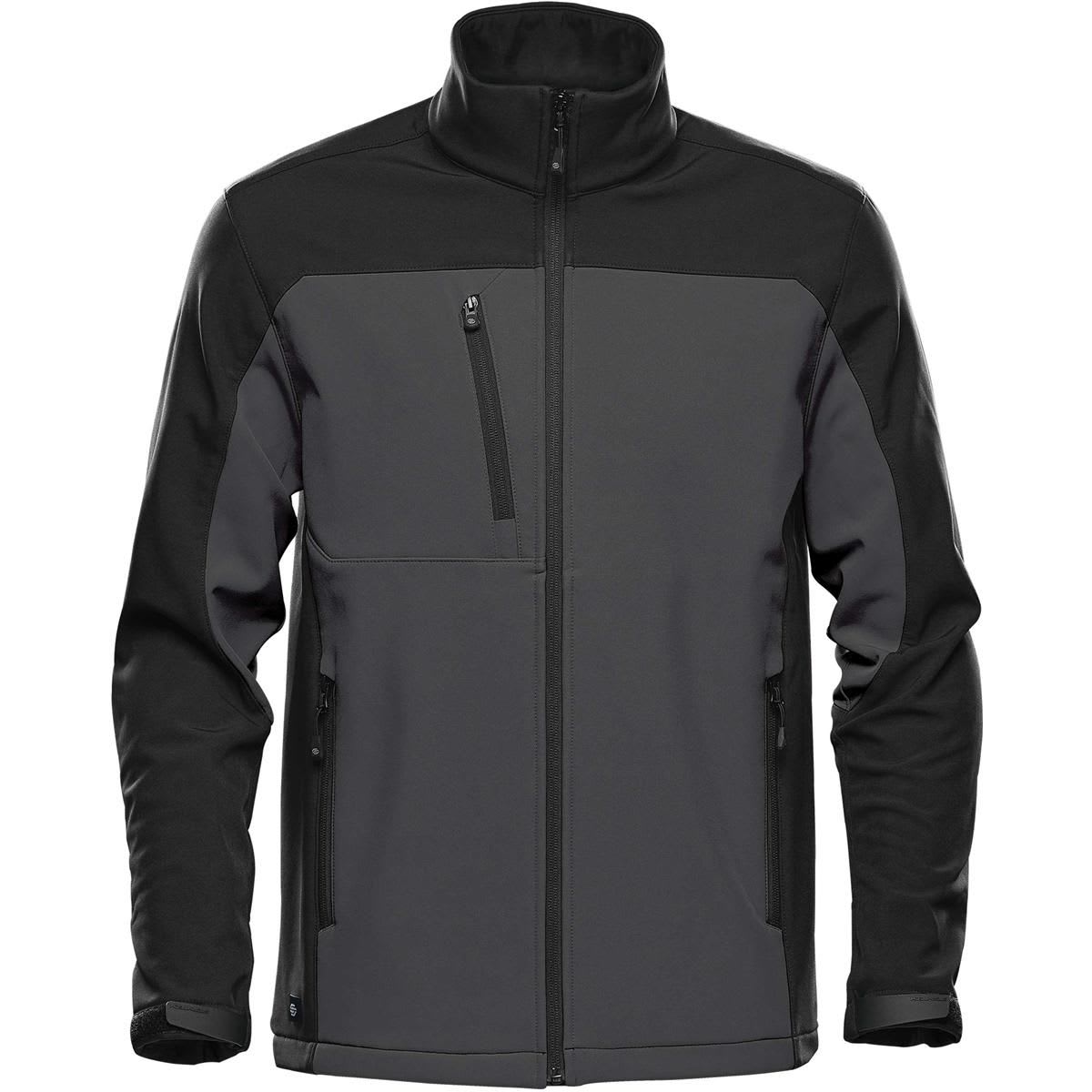Stormtech, Cascades Soft Shell Jacket, BHS-3 - Dolphin/Blck (Size: 4XL)