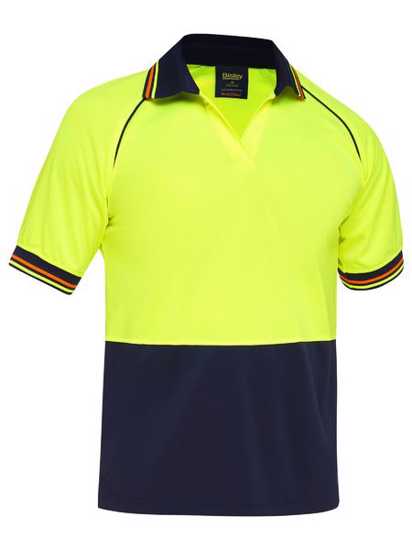 Bisley, Hi Vis Short Sleeve Polo, BK1440 (Each) - - Size: L