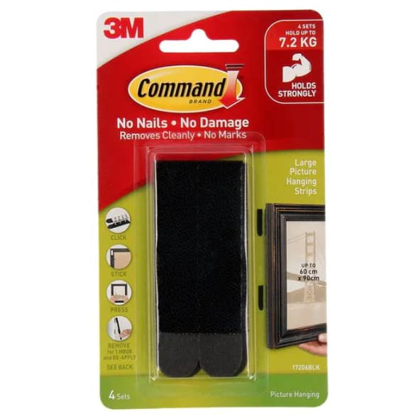 Command Picture Hanging Strips Large (Pack of 4)