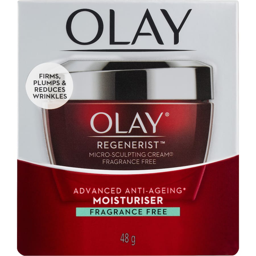 Olay Regenerist Microsculpting Face Cream Moisturiser Fragrance Free 48g
