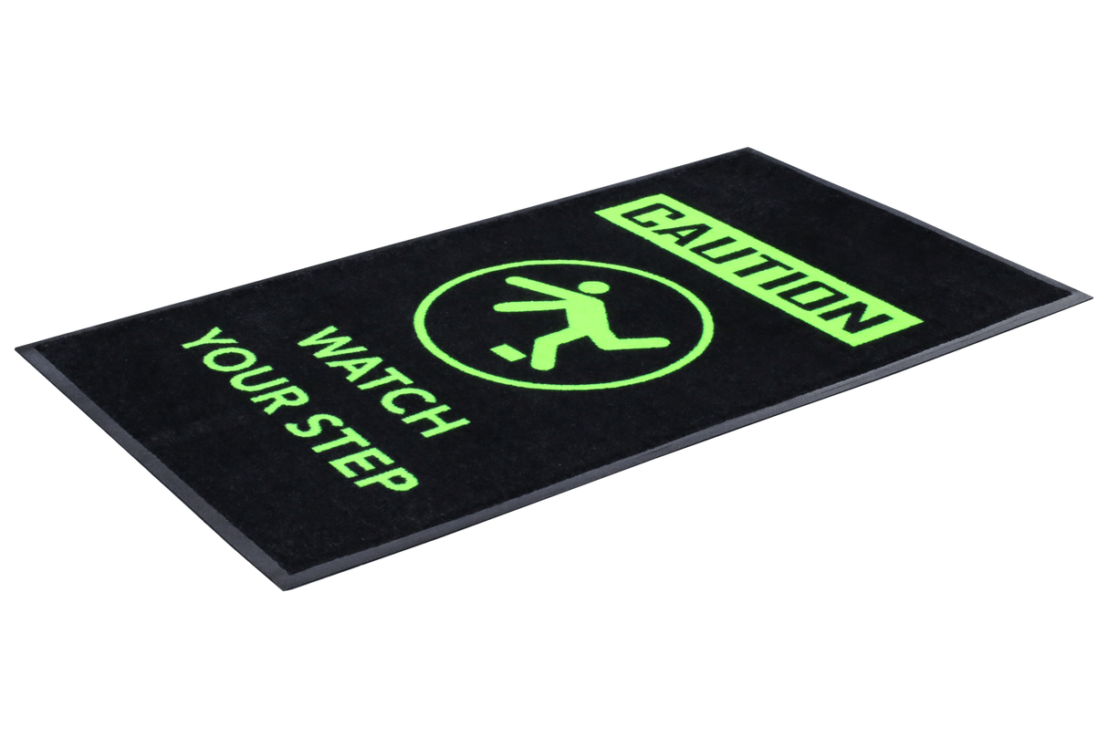 Century Pile Mat - Watch Your Step 1450 x 850mm (Each)