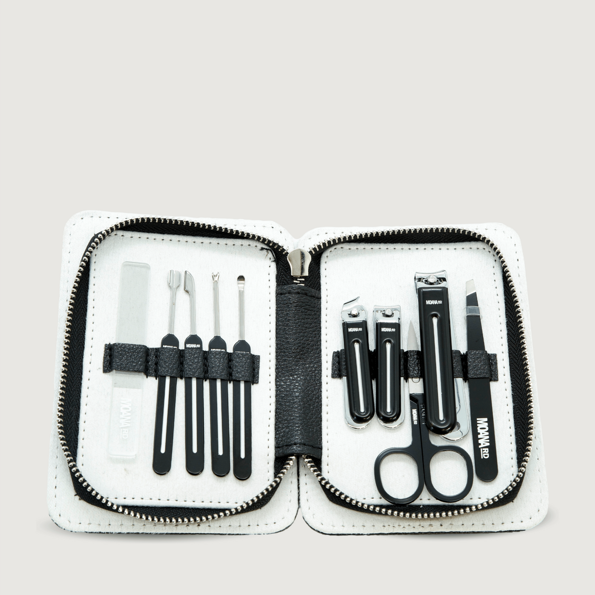 Moana Road - Manicure Set - Black - Pack of 6
