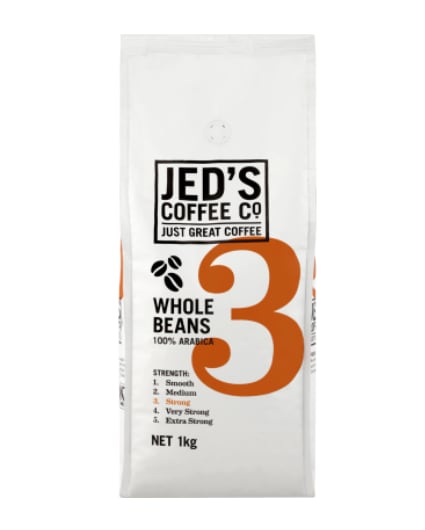 Jed's Blend No. 3 Coffee Beans 1kg (Pack)
