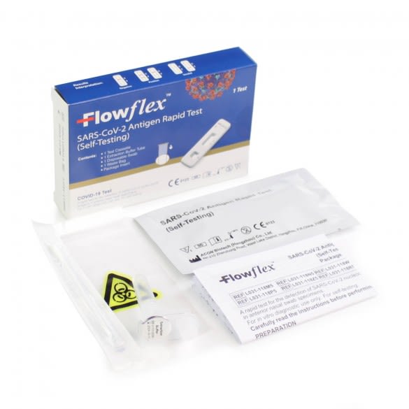 Acon Flowflex Rapid Antigen Nasal Test Pack of 5