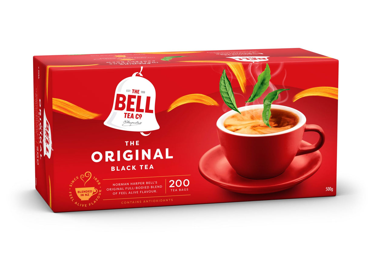 Bell Original Tagless Tea Bags 200 Tea Bags (Box)