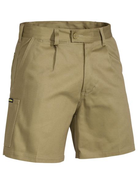 Bisley, Original Cotton Work Short, BSH1007 - Khaki (Size: 92)