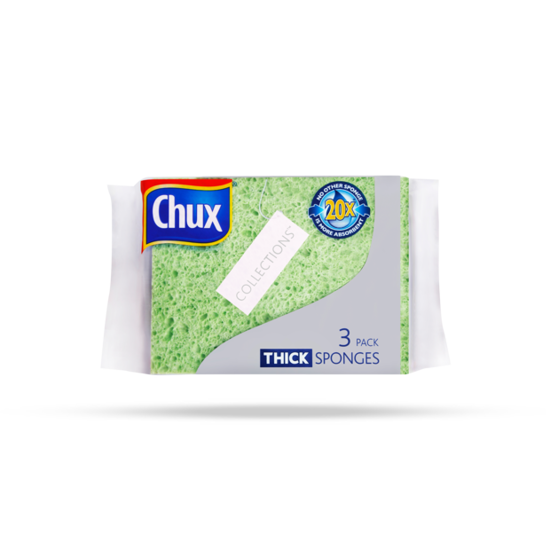 Chux Collections Thick Sponges (Packet)