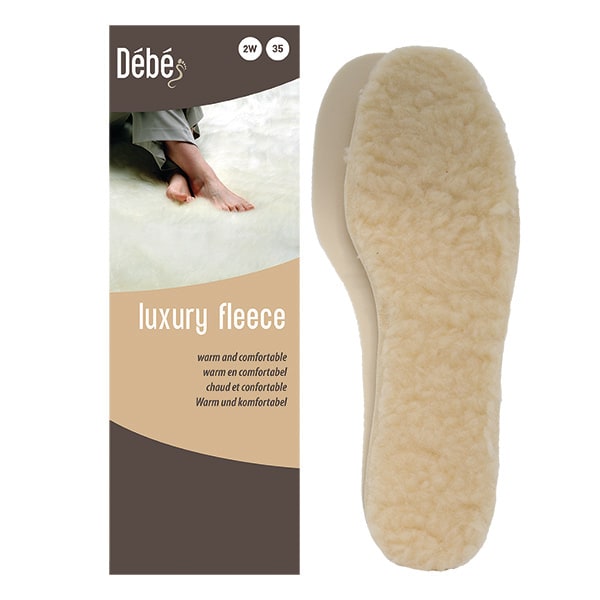 Debe Luxury Fleece Wool Inner Sole 36-46 (Pair) - Standard (Size: 46)