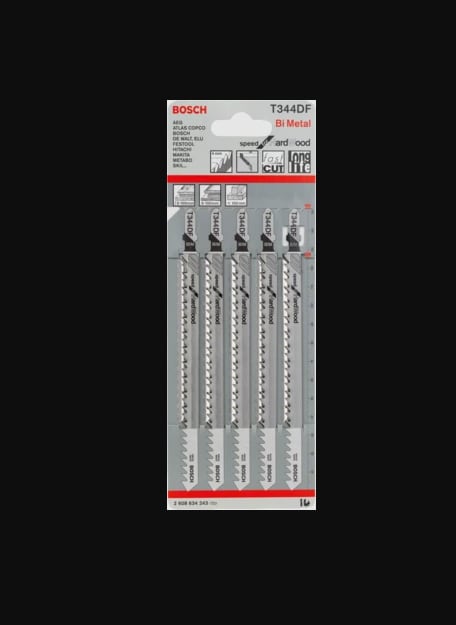 Bosch T 344 DF SPEED FOR HARD WOOD JIGSAW BLADE