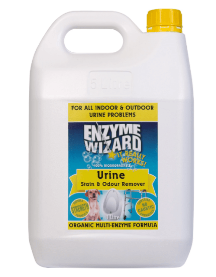 Enzyme Wizard Urine Stain & Odour Remover-5L (Each)