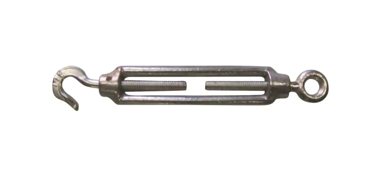 Turnbuckle Commercial Hook & Eye 16mm-Each