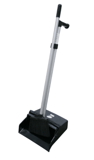Filta Lobby Dustpan Brush Set Black-Each