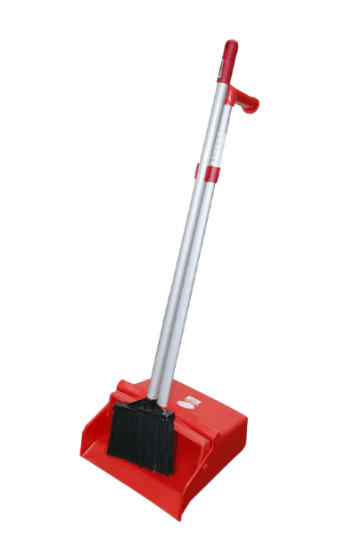 Filta Lobby Dustpan Brush Set Red-Each