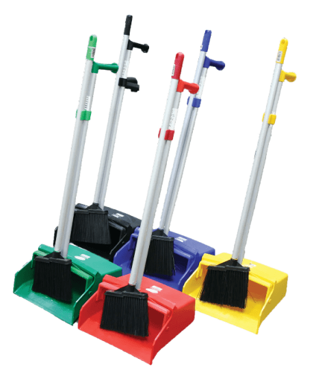 Filta Lobby Dustpan Brush Set Green-Each