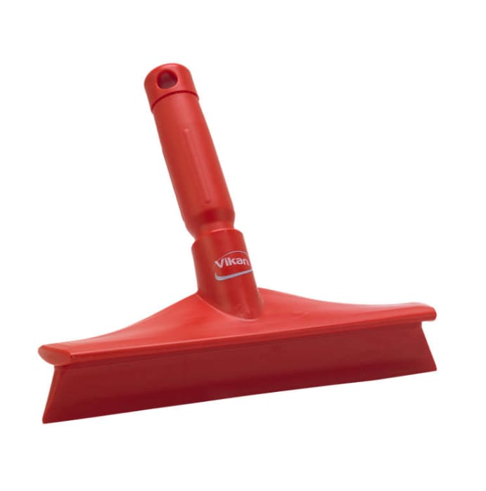 Vikan Hand Squeegee Single Blade Red 245mm (Each)