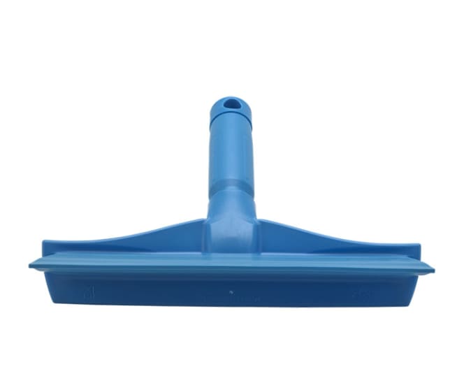 Vikan Hand Squeegee Single Blade Blue 245mm (Each)