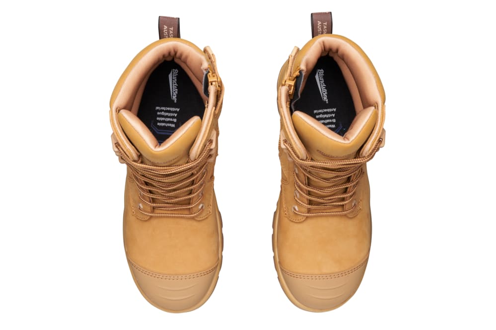 Blundstone 8560 Rotoflex Zip Sided Safety Boots - Wheat - 04