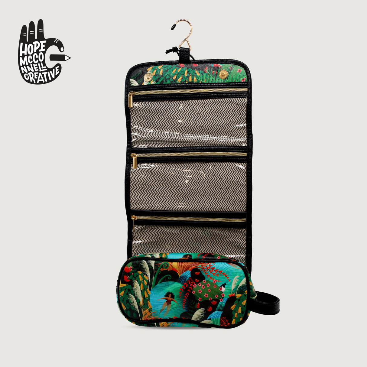 Moana Road - Great Barrier Toiletry Bag - Wahine in Water