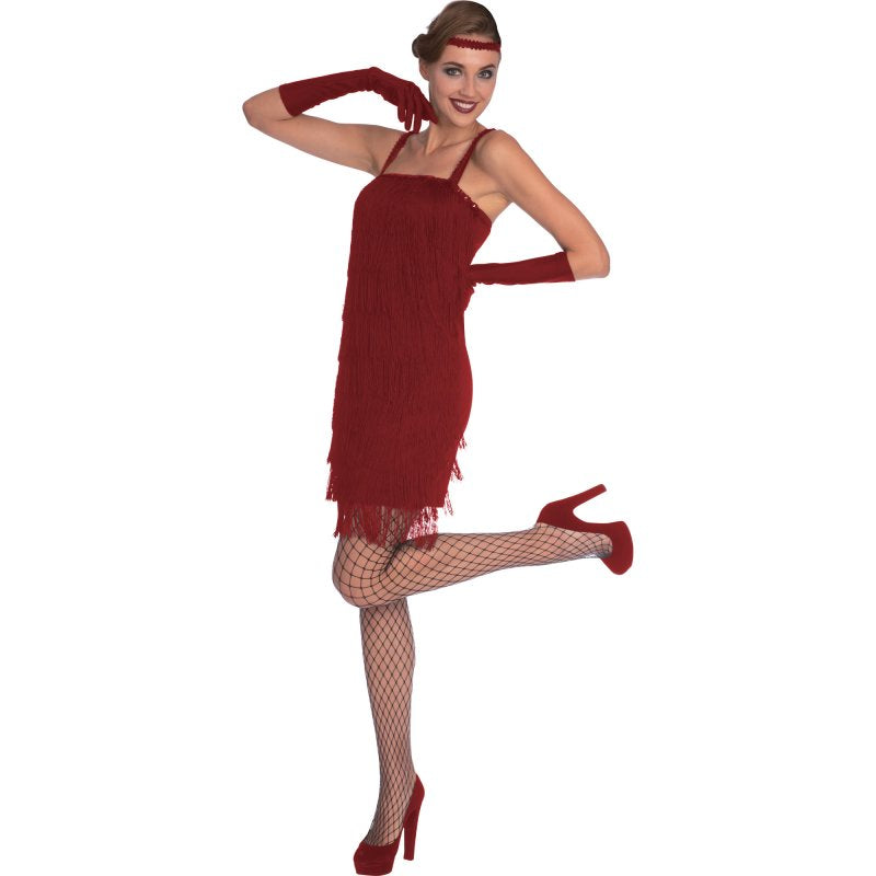Costume - Red Flapper (Women 14-16)