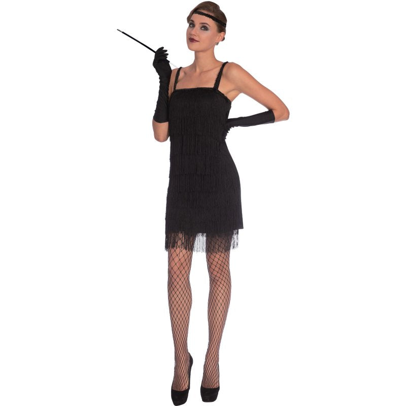 Costume - Black Flapper (Womens 10-12)
