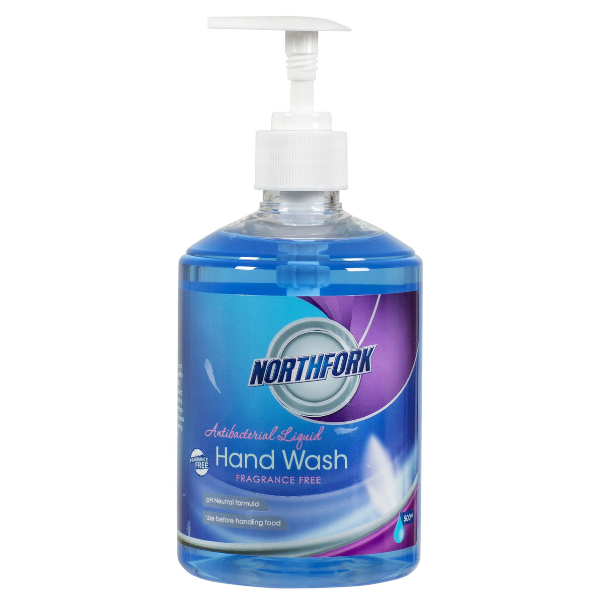 NORTHFORK 500ML LIQUID H/WASH ANTIBACTERIAL- (Pack of 12)
