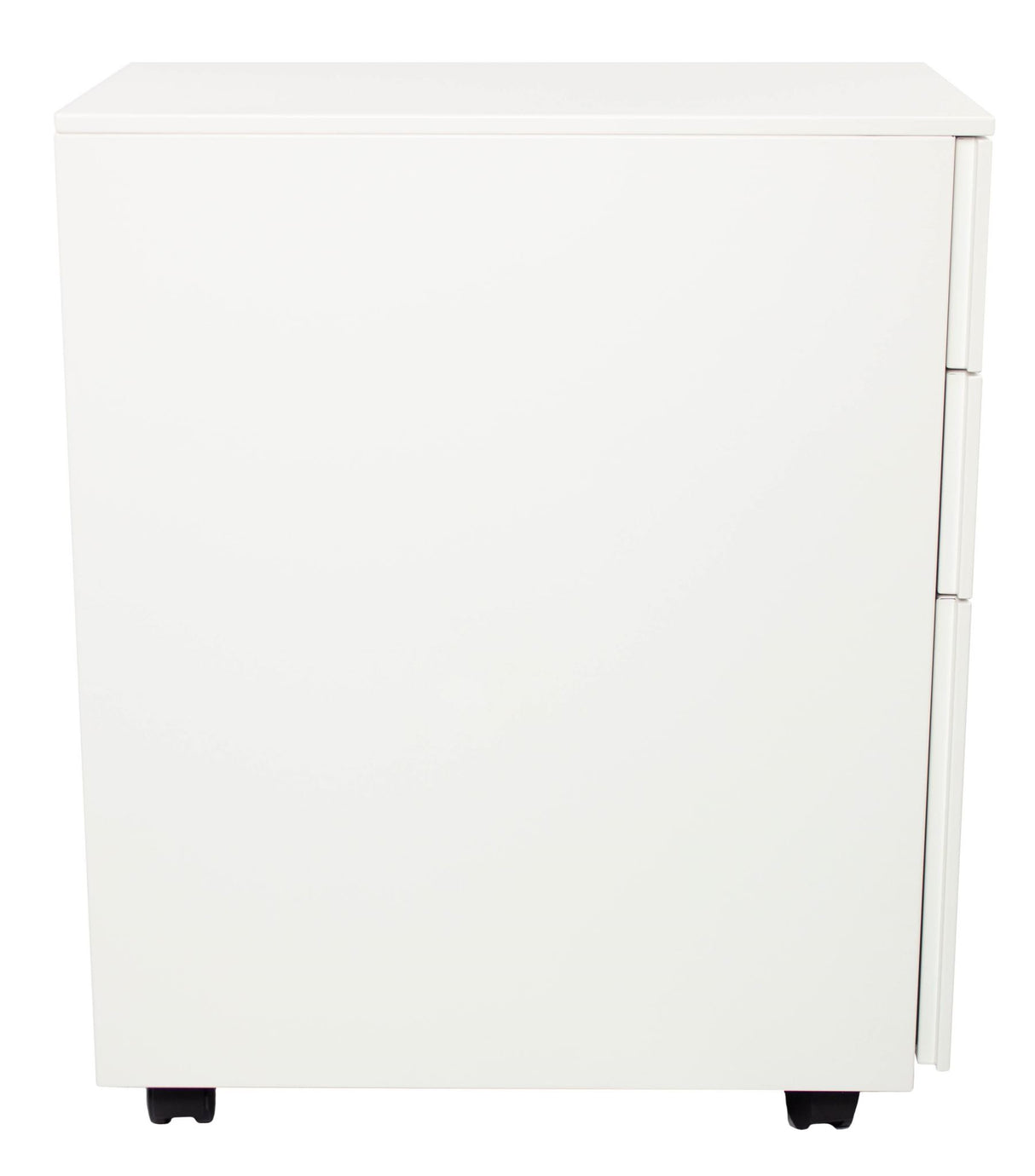 Steelco Slimline Pedestal White Satin 300mm Wide (Each)