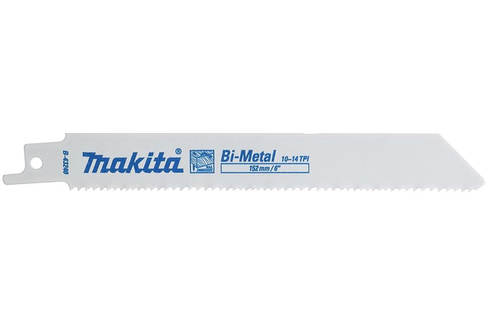 Makita Bi-metal Reciprocating Saw Blades 152mm 5 (Pack)