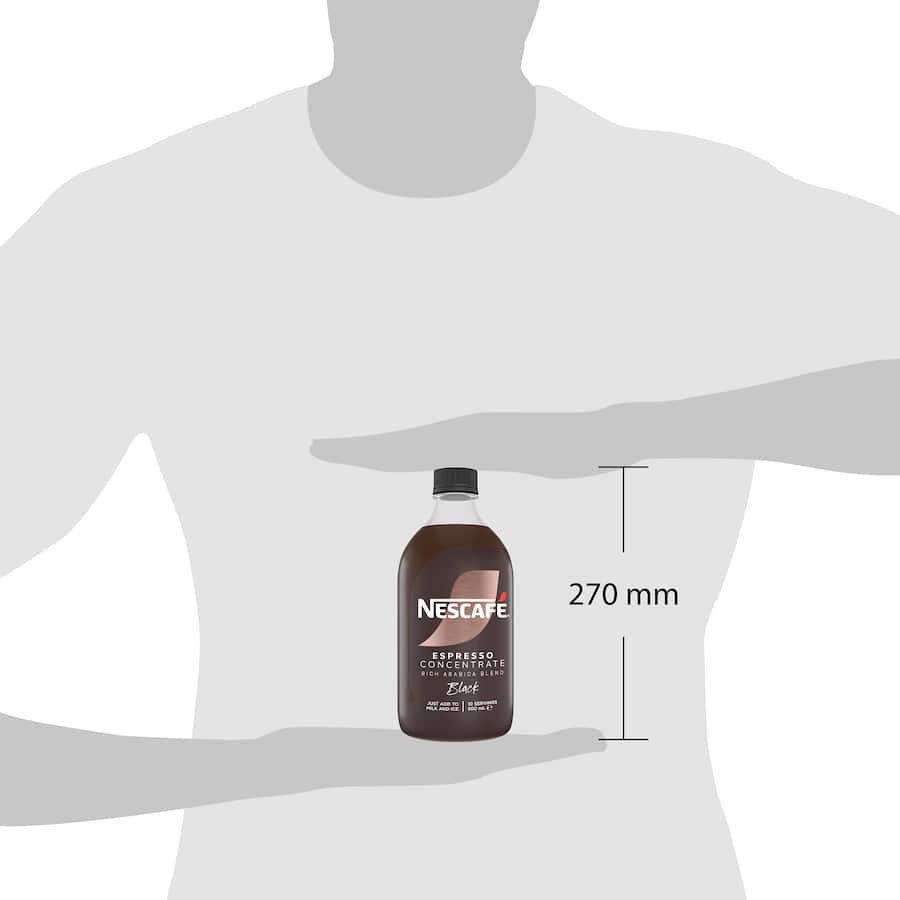 Nescafé Espresso Coffee Concentrate Black Bottle 500mL