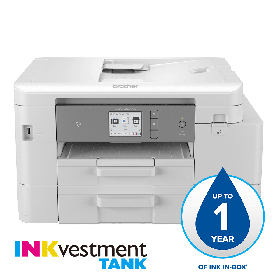 Brother MFCJ4540DW Wireless Colour Inkjet Printer (Each)