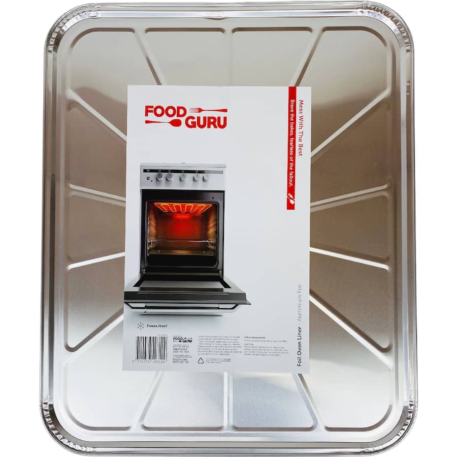 Food Guru Oven Liners Foil 1pack