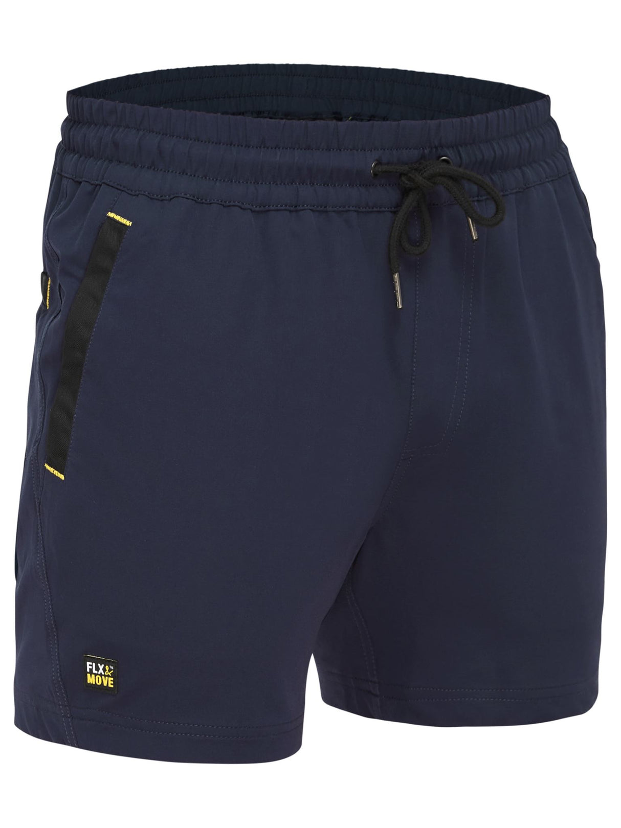 Bisley, FLX & MOVE Stretch Elastic Waist Short - Navy (Size: 82)