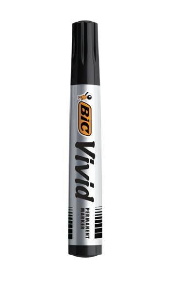 BIC Vivid Black Permanent Marker (Each)