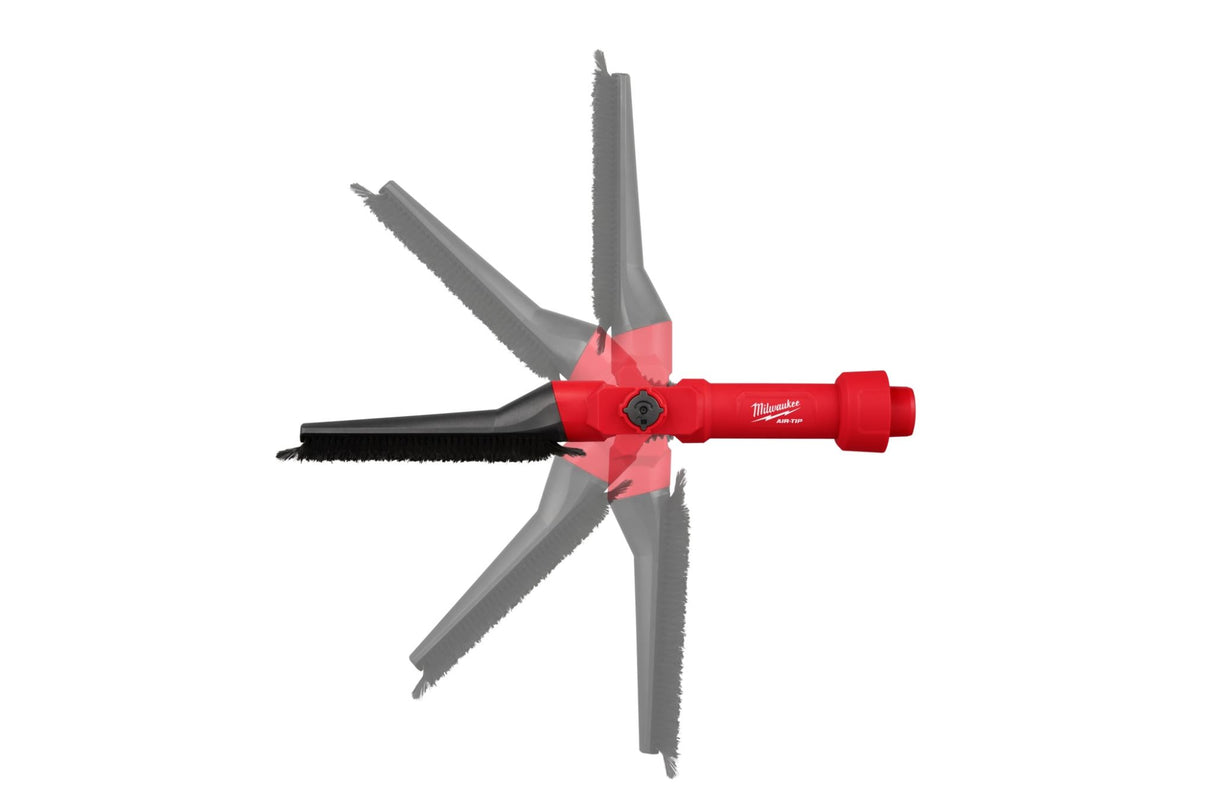 Milwaukee Air-Tip 3 in 1 Low Profile Brush Tool